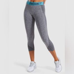 Gymshark Heather Gray athletic Leggings sz L